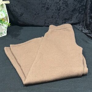 SHEIN Brown Knit Pants